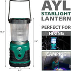 StarLight LED Camping Lantern - Water Resistant - Shock Proof - Long Lasting Up To 6 DAYS - 1000 Lumens Ultra Bright