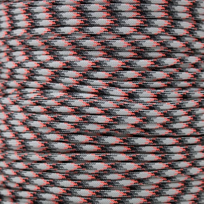 Paracord Planet 550 Paracord – 200+ Colors – Hanks from 10-100 Feet and Spools of 1000 Feet – Great Multi-Use Cord!
