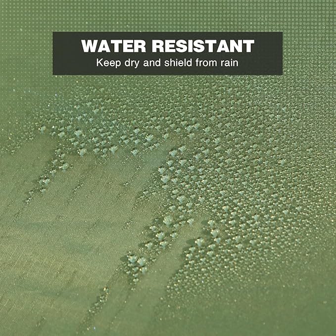 REDCAMP Large Hammock Hot Tent with Stove Jack, Waterproof & Windproof Winter Wall Tent with Snow Skirt, Ultralight 4 Season Tents for Camping, Hiking, Bushcraft, Backpacking, Hunting