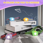 EverBrite LED Headlamp Rechargeable Kids Headlamp with RGB Mode and Adjustable Headband, 3 Modes Multicolor Headlamp for Camping, Reading, Exploring, Halloween, Christmas-2 Pack