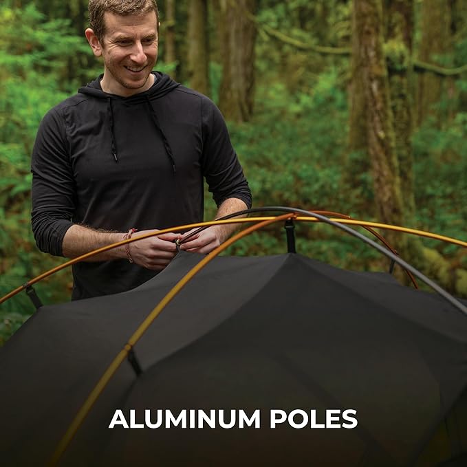 Teton Sports Mountain Ultra Tents, 1-4 Person Backpacking Tent, Lightweight, Perfect for Camping, Hiking and Backpacking – Waterproof and Built to Last