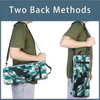 Golf Cooler Bag Plus Ice Pack Soft Sided Insulated Cooler Bag- Holds 6 Pack of Cans or 2 Wine Bottles - Grey Camo Golf Beer Sleeve Black Fits Discreetly in Golf Bags