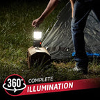 ENERGIZER LED Lantern X1500 (2-Pack), IPX4 Water Resistant Tent Lights, Super Bright Battery Powered Lanterns for Camping, Outdoors, Emergency