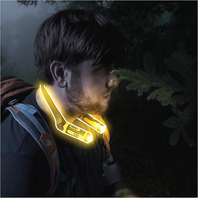 CAT CT7105 Rechargeable LED Neck Light Perfect Light for Mechanics, Camping, Hunting, DIY Projects, Reading