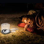 ByteX Solar Rechargeable Inflatable LED Lanterns 90 Lumens, Waterproof, USB Charging, Ideal for Camping, Backpacking, Emergencies, Lightweight, Portable, Durable Lanterns for Outdoor Adventures