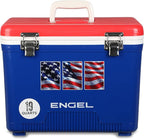Engel 19qt Leak-Proof, Air Tight, Drybox Cooler and Small Hard Shell Lunchbox for Men and Women