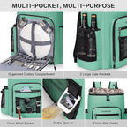 Large 52cans Waterproof Insulated Cooler Backpack for Men & Women, Leak Proof Backpack Cooler, Soft, 8Gal