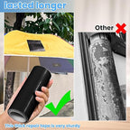 Waterproof Repair Tape for Fabric, Plastic, Awning, RV Underbelly, Tarp, Tent, Sail and Boat Cover Outdoor Repair Patch, Heavy Duty,6 Inch x 10FT Black