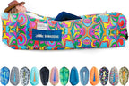 Chillbo Lazybone Inflatable Lounger - Ultimate Inflatable Couch for Maximum Chill - The Perfect Blow Up Couch for Music Festivals Or Lounger for Camping