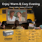 Power Queen 12V 300Ah LiFePO4 Battery, 3840Wh Lithium Battery with 2560W Power Output, Up to 15000+ Deep Cycles, BMS Protections for Solar, RV Motorhome, Marine, Off-Grid