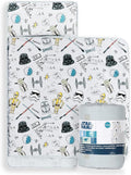 Jay Franco Kids Nap Mat with Embedded Pillow & Blanket – Soft 46"x20" Microfiber Sleeping Bag with Name Tag & Handle for School, Travel, Sleepover