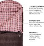 Teton Celsius Regular, 25F, 20F, 0F Degree Sleeping Bags, All Weather Bag for Adults and Kids, Camping Made Easy and Warm, Travel Sack Included