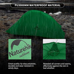Naturehike Cloud-Up 2 Person Tent Lightweight Backpacking Tent with Footprint - Free Standing Ultralight Camping Hiking Backpack Tents Two Person Tent