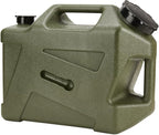 Water Container Water Jug with Spigot with (3.2-5) Gallons Portable No Leakage for Camping,Vehicle, Car, Hiking, Hurricane Supplies RV