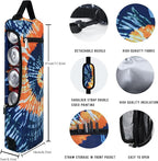 Golf Cooler Bag Plus Ice Pack Soft Sided Insulated Cooler Bag- Holds 6 Pack of Cans or 2 Wine Bottles - Grey Camo Golf Beer Sleeve Black Fits Discreetly in Golf Bags
