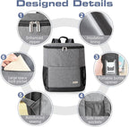 Insulated Cooler Backpack Outdoor - Leak Proof Backpack Cooler 30 Cans, Waterproof Lightweight Cooler Bag for 12h Hot/Cold Retention - Soft Cooler for Travel, Camping, Beach, Lunch
