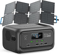 BLUETTI Solar Generator Elite 10 with 60W Solar Panel Included (Ship Separately), 128Wh Mini Power Station with 200W AC Outlet, Palm-Size Portable Power for Camping, Outages, and UPS Backup