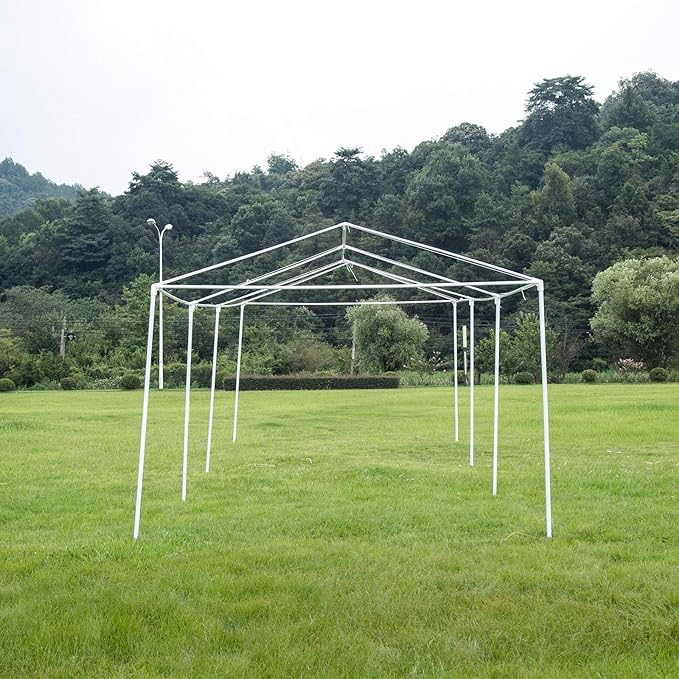 10’x30’Outdoor Canopy Party Event Wedding Tent with 8 Removable Sidewall 3 Rooms,Upgraded Stainless Steel Tube Waterproof Sun Shelter Canopy for Shows,Camping Etc (10’x30’-8)
