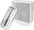 Uniflasy 60 Pack Grill Drip Pans, Aluminum Foil Drip Pan Disposable Grease Catcher Liners Compatible with Weber Genesis & Summit 400/600, SmokeFire EX4/EX6/EPX6, Replacement for Weber 6417 6498