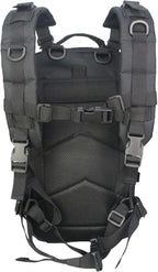 Lightning X Stocked EMS/EMT Trauma & Bleeding First Aid Responder Medical Backpack + Kit - Stealth Black