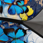 HOSIMA Butterfly Sleeping Bags for Adults and Kids for Camping,Black Gothic Ultralight Sleeping Bag for Cold Weather Summer.