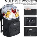 Cooler Backpack Insulated Leak Proof,Small Soft Coolers Bag for Men and Women Camping,Travel,Beach,Hiking,Picnic