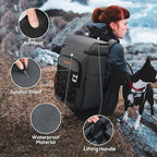 TOURIT Insulated Backpack Cooler with 2 Compartments, 30 Can Capacity, Leakproof Waterproof Thermal Bag for Beach Camping Travel
