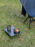 WildCall Mini Solo Folding Table Ultralight Compact with Carry Bag for Backpacking Camping Hiking Beach
