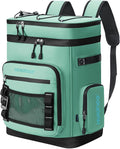 Large Waterproof Insulated Cooler Backpack for Men & Women, Leak Proof Cooler Backpack for Camping, Beach, Fishing, Picnic, Travel, Outdoor, 30L, 48Cans