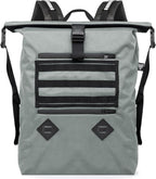 Xtreme Sight Line ~ AQUA RT ~ Large Water-Proof Faraday Backpack for Laptops, Tablets, and Mid-Size Electronics ~ Tracking/Hacking Defense ~ Fits most laptops up to 17" ~ Silver