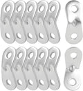 uxcell 12PCS Aluminum Alloy Guyline Rope Tensioner, Adjustable Cord Adjuster Tent Tensioners for Camping Accessories, Guy Line Adjusters Wind Rope Buckle for Outdoor Hiking Silver Tone