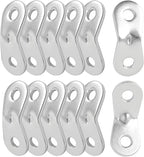 uxcell 12PCS Aluminum Alloy Guyline Rope Tensioner, Adjustable Cord Adjuster Tent Tensioners for Camping Accessories, Guy Line Adjusters Wind Rope Buckle for Outdoor Hiking Silver Tone