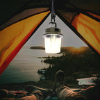 Mini LED Camping Lights for Tent Lights Portable Camping Lantern Rechargeable Outdoor Flashlight Battery Powered,450LM Camp Accessories for Hiking Backpacking Emergency Outage(Green)