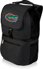 PICNIC TIME NCAA Florida Gators Zuma Backpack Cooler, Soft Cooler Backpack, Lunch Cooler, (Black)
