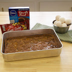 NESCO American Flag Cake Pan Bundle, USA Made, 2 Lids, Aluminum Baking Pan for Patriotic Holidays, Family Gatherings, Events, Roasting, Broiling, Camping, BBQs, and 4th of July Celebrations