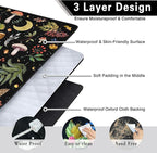 Extra Large Picnic Blankets Waterproof Foldable (80 "x 80") Beach Blanket Waterproof Sandproof,3-Layer Thicking Mat Outdoor Packable Camping Blanket