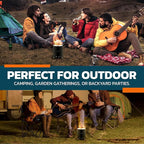 Wood Burning Fire Pit Stove with Black Exterior - Smokeless Outdoor Stove for Efficient Wood Fires, Camping, and Gatherings, Stainless Steel with Removable Ash Pan, Stand and Carry Bag