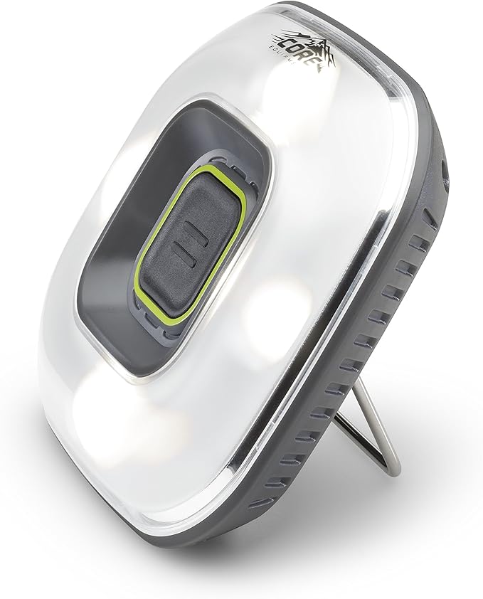 CORE 100 Lumen LED Tent Light Lantern, Includes 3 AA Batteries, for Camping
