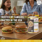 MOUNTAIN ESSENTIALS Canned Pork 14.5 oz – Fully Cooked, Ready to Eat – Pantry Staple Meat for Everyday Meals, Premium Emergency Survival, Bulk Food Storage, Camping, Hiking & Quick Meals – 5-Year Shelf Life – Made in USA – Gluten Free, No Carbs Pack of 24