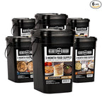 Ready Hour 3-Month Emergency Food Supply (846 Servings), 3-Month Kit, Food Storage Meal Entrées, Real Non-Perishable Meals, 25-Year Shelf Life Food, Portable Flood-Safe Container