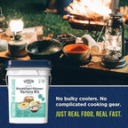 Augason Farms Breakfast and Dinner Variety Pail Emergency Food Supply Everyday