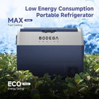 BODEGACOOLER 12 Volt Car Refrigerator,64 Quart Portable Car Freezer Fridge Bluetooth Control,(60L) -4℉-68℉ Electric Cooler 12/24V DC and 100-240V AC for Travel,Camping,RV,Boat Road Trip Tailgating
