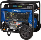 Westinghouse 12500 Peak Watt Dual Fuel Home Backup Portable Generator, Remote Electric Start, Transfer Switch Ready, Gas and Propane Powered, CO Sensor