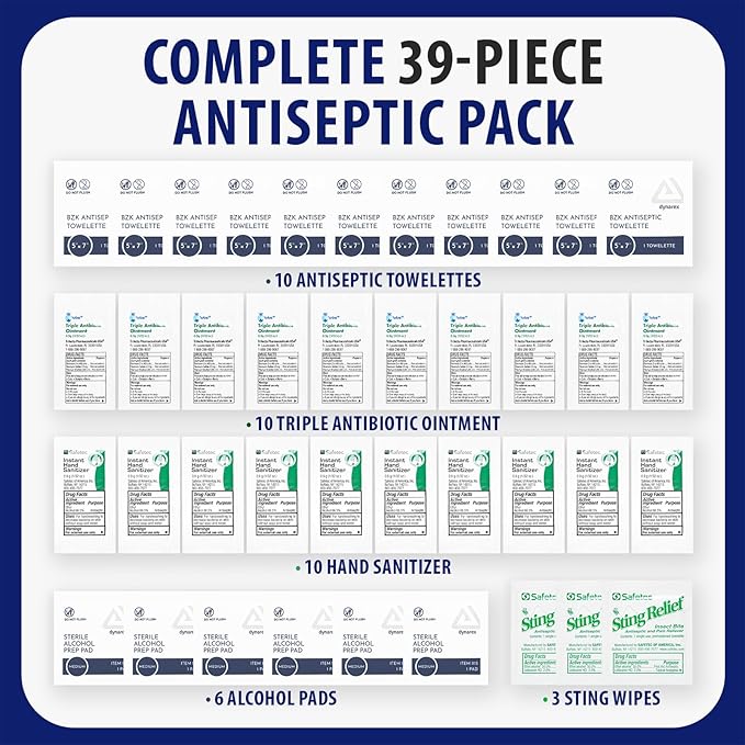 First Aid Kit Refill Antiseptic Products