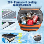 Backpack Cooler Insulated Leak Proof for Men Wowen 36 Cans Soft Cooler Backpack Insulated Waterproof Large Capacity Coolers Bag Portable for Lunch Camping Travel Picnic Hiking