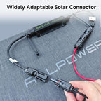 ALLPOWERS 200 Watt Portable Solar Panel SE200, 25% High Efficiency Foldable Solar Charger, IP68 Waterproof, for Solar Generators Camping RV Off Grid