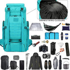 Hiking Backpack for Men 70L/100L Camping Backpack Military Rucksack Molle 3 Days Assault Pack for Climbing | Camping Backpack, 3 Days Assault Pack, for Climbing