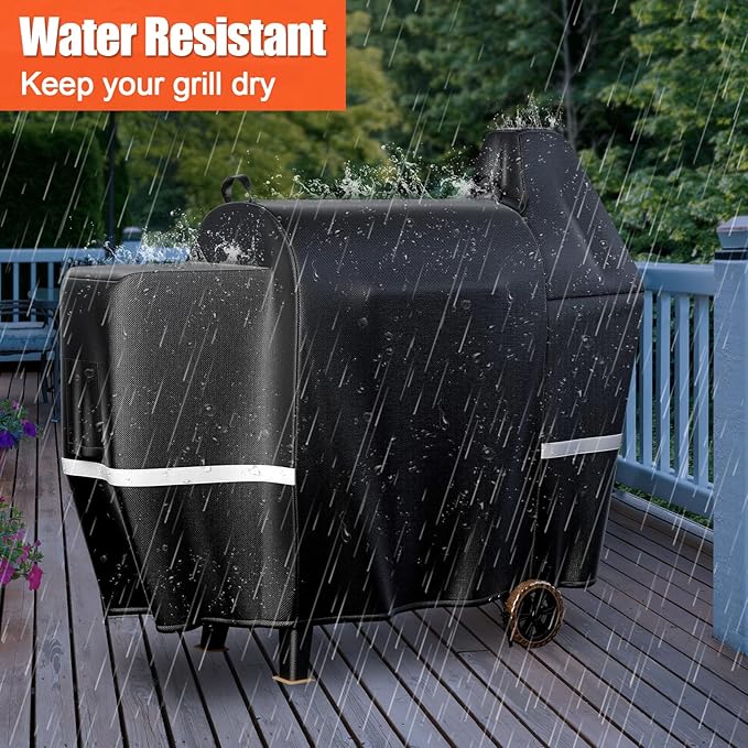 Upgraded Grill Cover for Pit Boss 850, 820, Z Grill 700, 600D Wood Pellet Smoker Cover for 820 Deluxe, 820D, 820FB, Sportsman 820 Series Wood Pellet Grills, Z Grill 700 Series