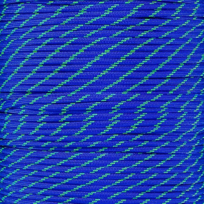 Paracord Planet 550 Paracord – 200+ Colors – Hanks from 10-100 Feet and Spools of 1000 Feet – Great Multi-Use Cord!