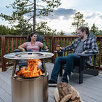 Solo Stove Ranger Heat Deflector - Enhance Warmth and Comfort for Your Fire Pit - Durable 304 Stainless Steel - Maximizes Heat Radius - Long-Lasting Camping Essentials, 5 lbs